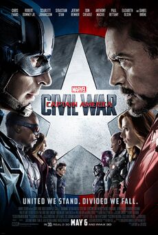 Description of the Captain America Civil War (Poster 1).jpg image.